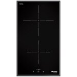 Smeg si5322b - table de cuisson  induction - 2 plaques de cuisson - niche - largeur : 27 cm - profondeur ...