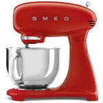 Smeg smf03rdeu mixeur robot mixer 800 w rouge