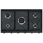Smeg srv896aogh plaque anthracite int�gr� 90 cm gaz 5 zones