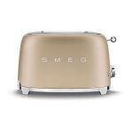 Smeg tsf01chmeu grille - pain 6 2 part(s) 950 w champagne