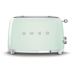 Smeg tsf01pgeu grille - pain 6 2 part(s) 950 w vert