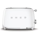 Smeg tsf01wheu grille - pain 6 2 part(s) 950 w blanc