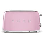 Smeg tsf02pkeu grille - pain 6 4 part(s) 1500 w rose