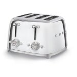 Smeg tsf03sseu grille - pain 6 4 part(s) 2000 w chrome