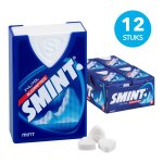 Smint menthe xylitol sans sucre 12x8g bonbons frais hal�ne fra�cheur 96g