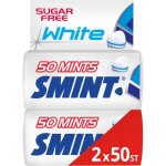 Smint white menthe poivr�e 2 - pack bonbons sans sucre 70g