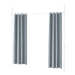 Sobuy paravent séparateur de pièces rideau télescopique réglable en hauteur rideau occultant isolant ... Sobuy paravent séparateur de pièces rideau télescopique réglable en hauteur rideau occultant isolant ...