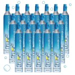 Sodastream - lot de 18 cylindres de recharge de gaz co2 60l pour machine � gaz�ifier 18 x cylindre gaz ...