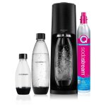 Sodastream terra nero value pack m�tal, plastique, poly�thyl�ne t�r�phthalate (pet) noir