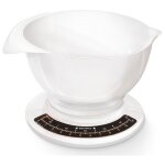 Soehnle culina pro blanc comptoir rond balances de cuisine m�caniques