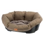 Sof� tweed niche en plastique pour chiens et chats avec doublure rembourr�e. diverses mesures. . variante ...