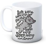Soft kitty warm kitty - big bang theory song - ceramic coffee mug