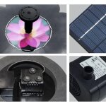 Solaire jardin fontaine pompe solaire jardin etang piscine fontaines cascades aquarium paysage solaire ...
