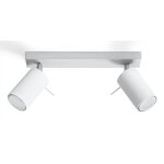 Sollux ring - barre de projecteur a 2 lumières blanc, gu10 Sollux ring - barre de projecteur a 2 lumières blanc, gu10