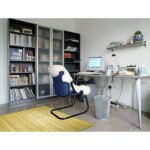 Solo bamboo - tapis en bambou � larges lattes bord� d'une ganse en coton 120 x 180 cm vert anis