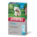 Solution advantix petit chien 4 pip.