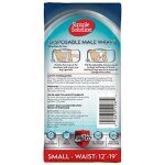 Solution simple jetables male wrap avec indicateur de transpiration