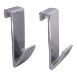 Somatherm for you - lot de 2 crochets pour s�che serviette tube plat chrom�