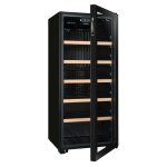 La sommeli�re ls117black refroidisseur de vin compresseur pose libre noir 121 bouteilles