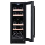 La sommeli�re lsbu18dz refroidisseur de vin thermo�lectrique int�gr� noir 18 bouteilles