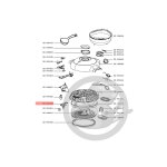 Sonde couvercle cookeo moulinex ss - 993399