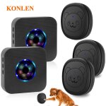 Sonnette sans fil pour chien intelligent, pour l'entraînement au pot, carillon pour chien, bouton tactile ... Sonnette sans fil pour chien intelligent, pour l'entraînement au pot, carillon pour chien, bouton tactile ...
