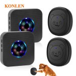 Sonnette sans fil pour chien intelligent, pour l'entraînement au pot, carillon pour chien, bouton tactile ... Sonnette sans fil pour chien intelligent, pour l'entraînement au pot, carillon pour chien, bouton tactile ...