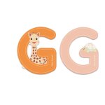 Sophie la girafe lettre sophie la girafe (bois) - g