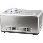 Sorbetire turbine a glace professionnelle de 2l 180w gris noir