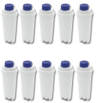 Sos accessoire lot de 10 filtre � eau pour machines � caf� automatique delonghi dlsc002 ser3017 5513292811 ...