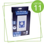 Sos accessoire lot de 11 bo�tes de 4 sacs type s - bag pour aspirateur electrolux 9001684589 aspirateur ...