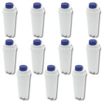 Sos accessoire lot de 11 filtre � eau pour machines � caf� automatique delonghi dlsc002 ser3017 5513292811 ...
