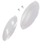 Sos accessoire lot de 2 cache lampes pour hotte zanussi 50248796000 hotte (50248796000 faure zanussi ...