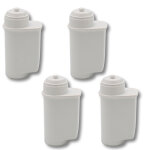 Sos accessoire lot de 4 filtre � eau pour machines � caf� automatique siemens eq series eq3 / eq6 / eq9 ...