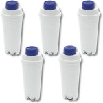 Sos accessoire lot de 5 filtre � eau pour delonghi dlsc002 certifi� t�v pour dlsc002 ser3017 & 5513292811 ...