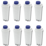 Sos accessoire lot de 8 filtre � eau pour machines � caf� automatique delonghi dlsc002 ser3017 5513292811 ...