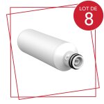 Sos accessoire lot de 8 filtres � eau side by side pour r�frig�rateur cong�lateur lg agf80300704 adq74793514 ...