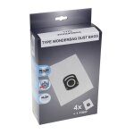 Sos accessoire bo�te de 4 sacs + 1 filtre hygiene + pour aspirateur moulinex zr200520 aspirateur (zr200520 ...