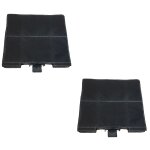 Sos accessoire lot de deux filtres charbon 230x215x22 mm pour hotte bosch 00705431 11049701 hotte (00705431 ...