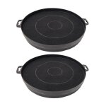 Sos accessoire lot de deux filtres charbon type b210 fac539 210x30 mm pour hotte whirlpool chf210 481281718524 ...