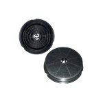Sos accessoire lot de deux filtres charbon rond type 180 cr300 190x40 mm pour hotte ariston hotpoint ...