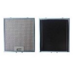 Sos accessoire filtre m�tal anti graisse (� l'unit�) + charbon 303x278mm pour hotte sauter 74x1648 hotte ...