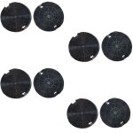 Sos accessoire lot de huit filtres charbon type 29 chf029 195x33 mm pour hotte whirlpool 481249038013 ...