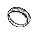 Sos accessoire joint de hublot pour lave - linge bellavita 389j04 lave - linge (389j04 altus beko bellavita ...