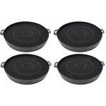 Sos accessoire lot de quatre filtres charbon type b210 fac539 210x30 mm pour hotte whirlpool chf210 4812817185 ...