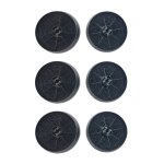Sos accessoire lot de six filtres charbon acm14 145x30mm pour hotte rosieres 49011548 9179183012 hotte ...