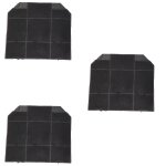 Sos accessoire lot de trois filtres charbon roblin 5403008 265x235x16 mm pour hotte roblin 5403008 c00384658 ...