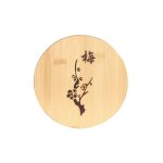 Sous - verres en bois durables, résistant a la chaleur, pour tasse de thé ou de café, carré ou rond, ... Sous - verres en bois durables, résistant a la chaleur, pour tasse de thé ou de café, carré ou rond, ...