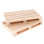 Sous - verres isolants en bois pour boissons chaudes et froides, 1 pi�ce, mini palette de boissons, tapis ...