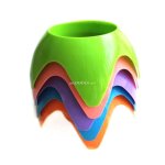 Sous - verre de plage de grande capacit, etagre de rangement de gobelets, porte - bouteilles faciles ...